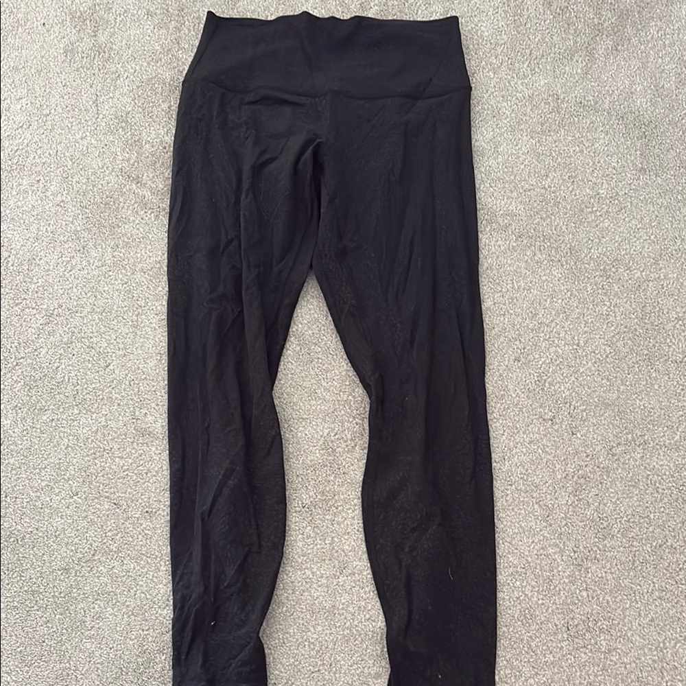 Lululemon black printed Leggings